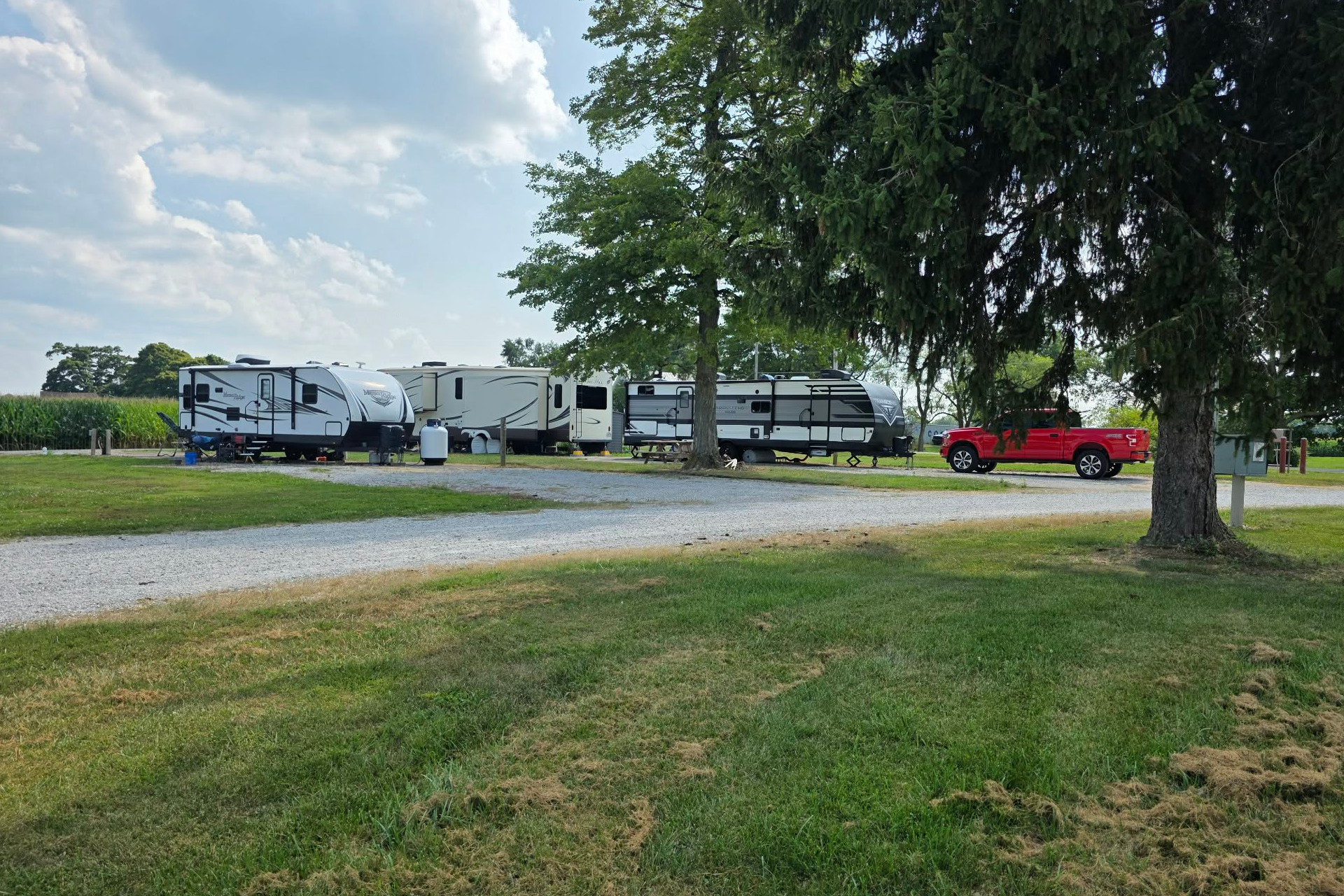 Back-In RV Site with Scenic View